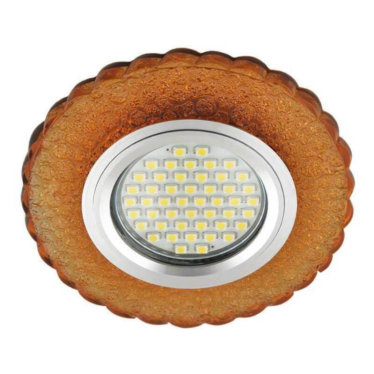 Встраиваемый светильник Fametto Luciole 140 DLS-L140 Gu5.3 Glassy/Gold
