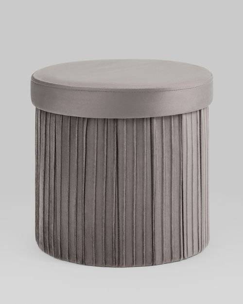 Пуф Stool Group Store Round HS15-F11 V17 антрацитовый