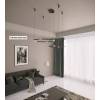 Подвесная люстра Crystal Lux FORTUNA SP123W LED D600+800 GOLD фото 4