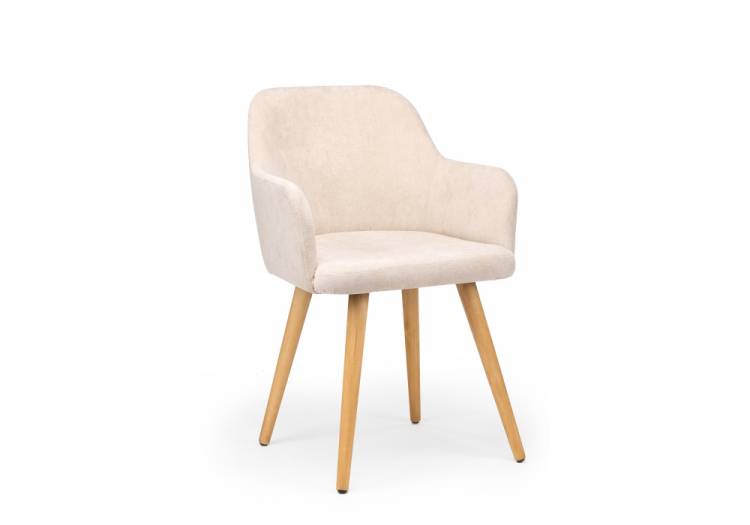 Деревянный стул Notta Инфини 631761 Латте (ocean 003) / светлое дерево