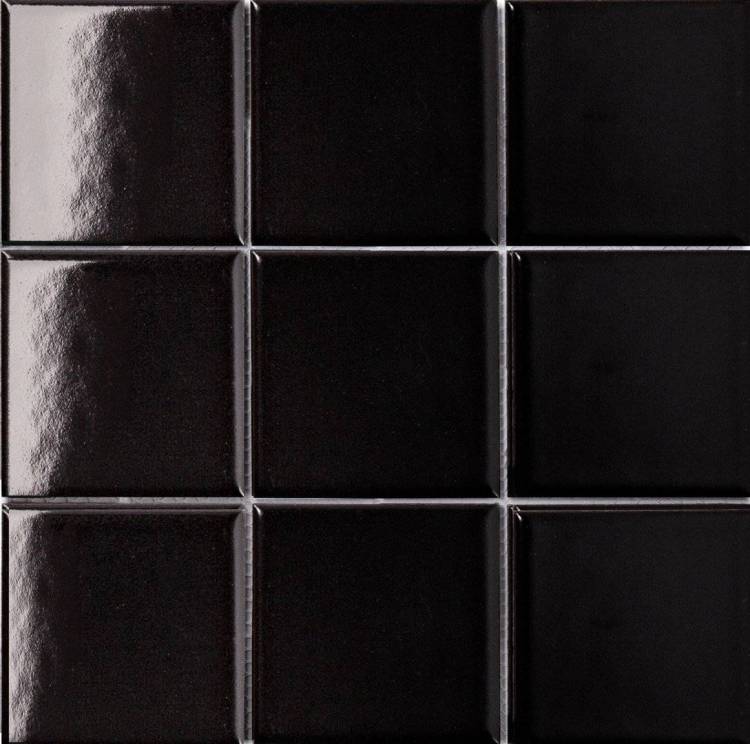 Мозаика StarMosaic 10х10 С0005251 Black Glossy 30x30