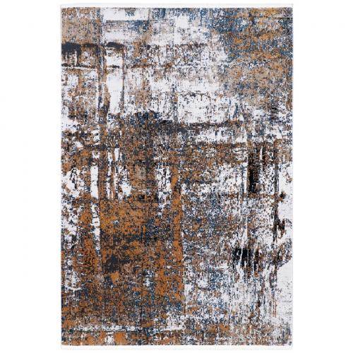 Ковер Balat Manila 8697A TERRA_BLUE Прямоугольник 0.8x1.5