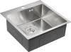 Комплект Paulmark Kroner PM215151-BS брашированная нерж. сталь + Смеситель Paulmark Holstein Ho212063-NI для кухонной мойки, никель фото 3