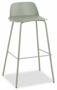Стул барный Stool Group Mist 8063T 75 greyish green 70077 серо-зеленый