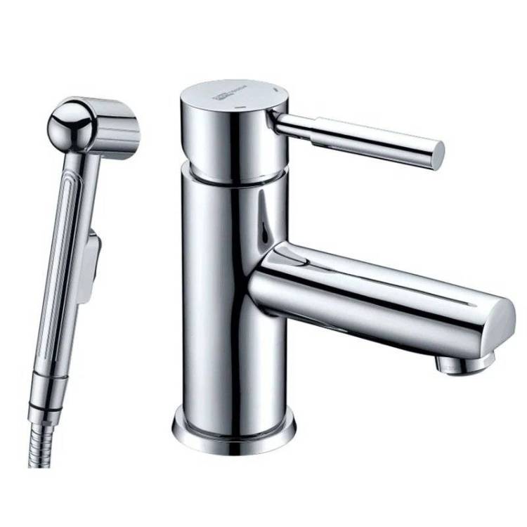 Смеситель для раковины Wasserkraft Main 4108 с гигиеническим душем