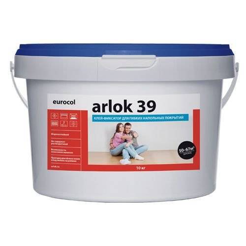 Клей-фиксатор для гибких напольных покрытий Forbo Eurocol Arlok 39 (10 кг)