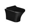 Унитаз подвесной Cerutti Spa VETTORE Aria MB CT7506, матовый черный