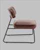 Кресло Stool Group Kate AV 336-Pbor-br-9005 бордово-коричневый, экокожа фото 3