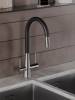 Смеситель для кухни Agger Elegant A3230322 с гибким изливом, сатин фото 3