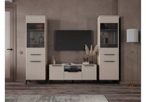 Стенка в гостиную Woodville Иадама 620689 кашемир комплектация 4