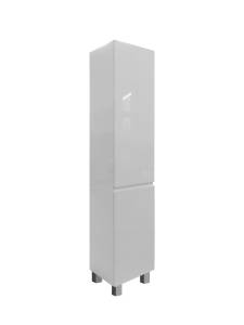 Шкаф-пенал Эстет Dallas Luxe ФР-00017496 правый, с бельевой корзиной, белый, 40x200