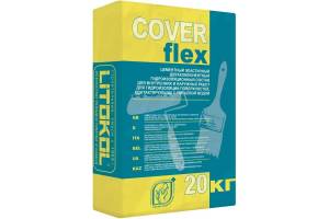 Гидроизоляция полимерцементная Litokol Coverflex компонент A светло-серый 20 кг