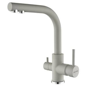 Смеситель для кухни Paulmark Essen Es213011-GRS серый