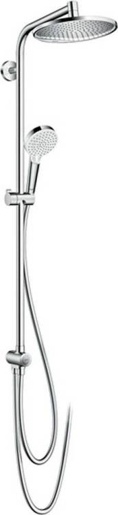 Душевая стойка Hansgrohe Crometta S 240 1jet Showerpipe Rеno 27270000 EcoSmart