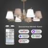 Люстра на штанге Eurosvet Ozark 60149/8 латунь Smart фото 4