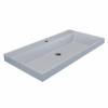 Раковина Uperwood Classic Quartz 291030009 белая матовая, жасмин, 90x45