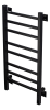Полотенцесушитель электрический Comfysan Pioli-K 014254 EC-8 80/40 черный матовый