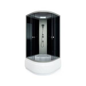 Душевая кабина Arcus Style S-22G 90x90x215, двери - серые тонированные, задние стекла - черные