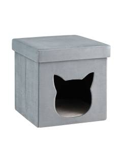 Пуф Stool Group Store Pet HS-PT55 V57 бирюзовый, с ящиком