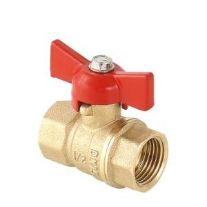 Кран шаровой VALTEC СТАНДАРТ 3/4 ВВ, бабочка