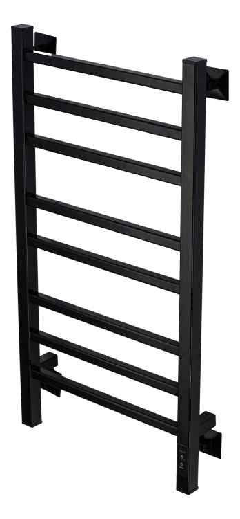 Полотенцесушитель электрический Comfysan Pioli-K 014254 EC-8 80/40 черный матовый