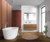 Тумба под раковину Belbagno Albano ALBANO-1200-2C-SO-RR 120x45x50 Rovere Rustico подвесная с двумя выкатными ящиками фото 16