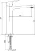 Смеситель для раковины E.C.A. Tiera 102188003EX фото 2