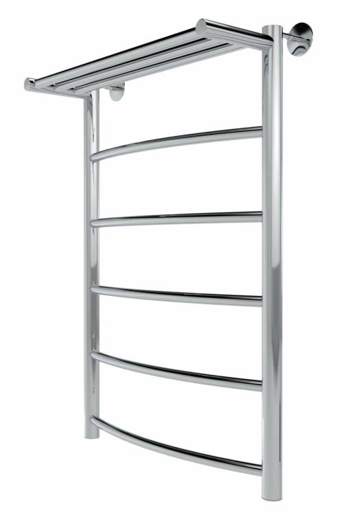 Полотенцесушитель водяной Indigo Arc LASHW80-50P 80x53.2 Серебристый