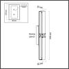 Настенный светильник Odeon Light Mesh 7083/12WL фото 2