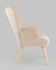 Кресло Stool Group Хью QH-8901KP 263-2 beige бежевый фото 3