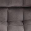 Кресло компьютерное Tetchair Lugano 21800 темно-серый, велюр фото 7