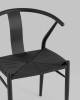 Стул обеденный Stool Group Wishbone Style FDC9367 black черный фото 7