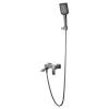 Смеситель для ванны Wonzon & Woghand WW-88639009-BGM с душевым гарнитуром, темный графит