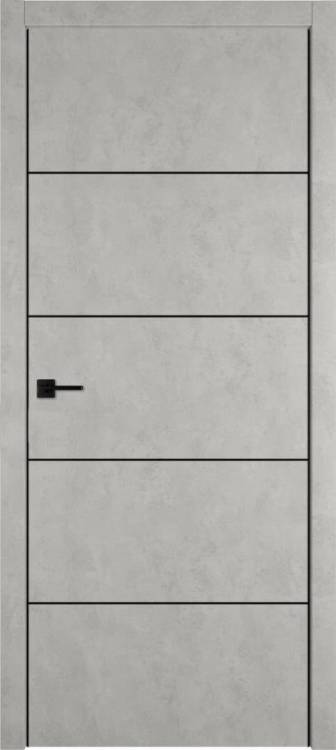 Межкомнатная дверь Владимирская Фабрика Дверей Urban 4 Antic Loft Black Mould BE 600x2000