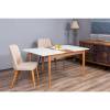 Стол Bradex Home Splash FR 0837 белый, орех миланский 125(155)x85x75 фото 4
