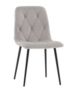 Стул Stool Group Одди Diamond AV 443-Csil-KP3-9005 светло-серый, велюр