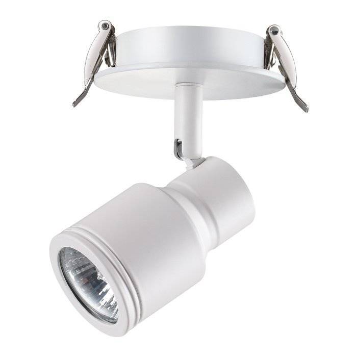 Встраиваемый светильник Novotech Pipe White 370395