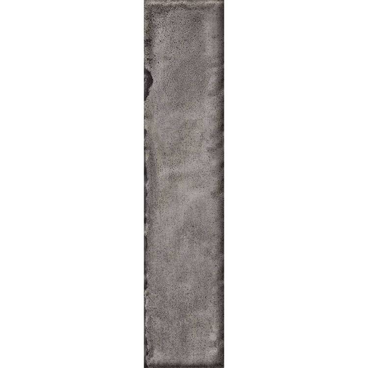 Керамическая плитка Paradyz Monpelli Black Mix Cegielka Struktura Polysk 6.5x29.8