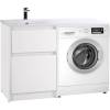 Тумба с раковиной BelBagno Kraft-LVD 60 bianco opaco фото 7