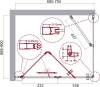 Душевой уголок BelBagno Albano ASH-1-70/90-C-Cr фото 8