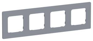 Рамка 4-постовая IEK Flite FI-M42-32-20-K35 маренго