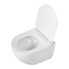 Унитаз подвесной BelBagno Amanda BB051CH-TOR-FC/SC безободковый, с сиденьем микролифт, белый фото 3