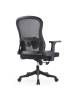 Кресло компьютерное Stool Group TopChairs Petal WH-A55 black черный фото 4