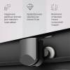 Душевой уголок AM.PM Gem W90G-401A090BT 90x90 стекло прозрачное, профиль черный матовый фото 7