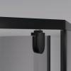 Душевой уголок Niagara Eco NG-009-14DT профиль черный, стекло тонированное, 2 места, 90x90x195 фото 6
