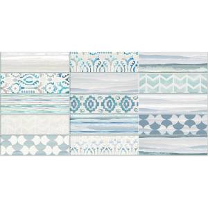 Декор Нефрит Керамика Ванкувер 04-01-1-10-05-61-1636-0 Голубой 50x25