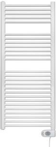 Полотенцесушитель электрический Zehnder Aura PBEBZ-120-050/MQ RAL 9016 120x50 белый