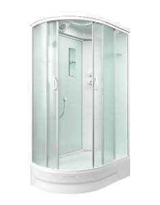Душевая кабина Mirwell MR351226R-C3-RUS профиль белый, стекло матовое, 120x80x226