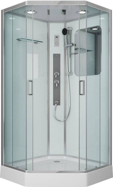Душевая кабина Niagara Premium NG-6001-01GD 90х90х220, с низким поддоном