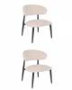 Кресло лаунж Stool Group Ayla DX-2718 FINE-103 X2 Молочный 2 шт.